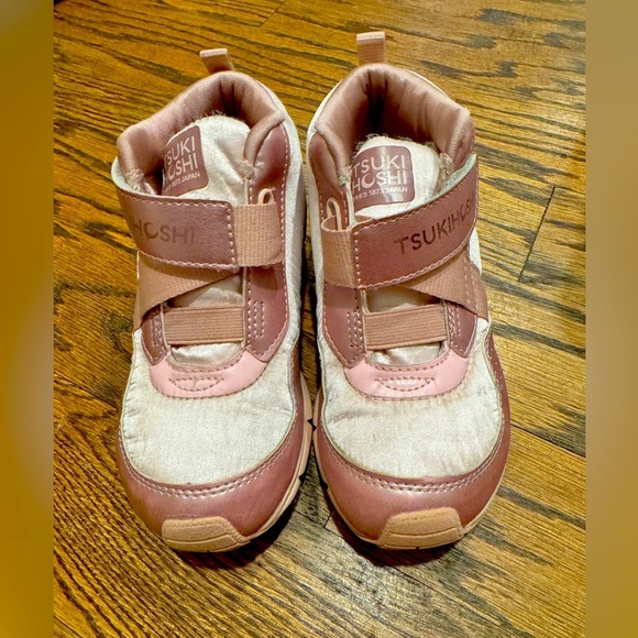 Tsukihoshi Kids Tokyo Sneakers, GUC Sz 30 in Pink High-top - Picture 2 of 14